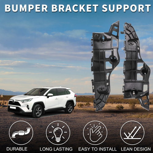 1 Pair Front Bumper Retainer Bracket No. 521450E070 for Toyota Highlander (2001–2007)