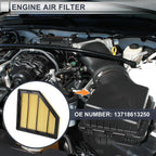 Engine Air Filter 2.0L Base for BMW 530i (2018-2020)