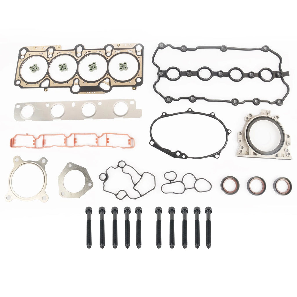 Cylinder Head Gasket Bolt Set for Audi A3 TT, Seat Leon, VW Passat, Skoda Octavia (2000–2023)