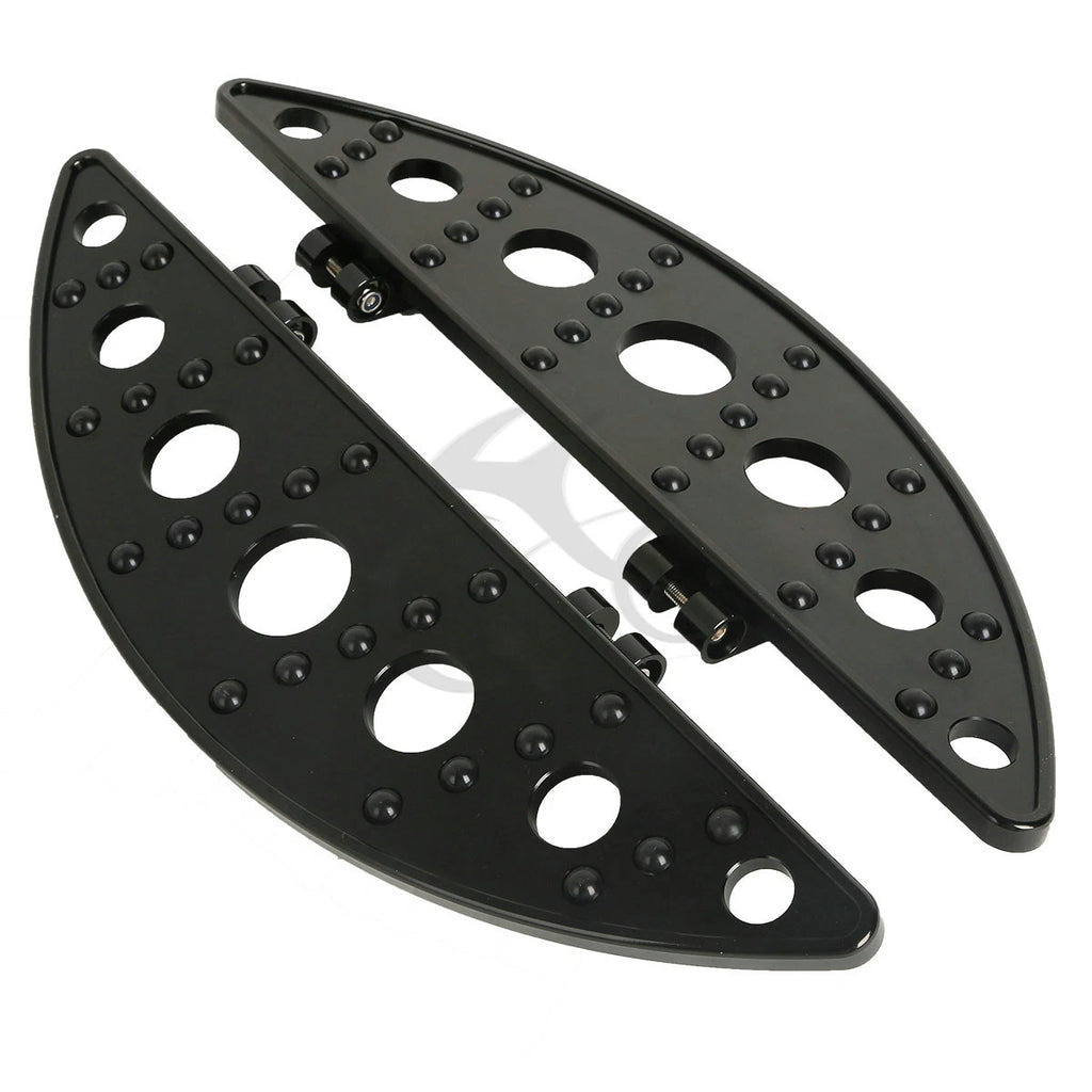 Half-Moon Floorboard Footboards for Harley Touring Street Glide (1986–2024)