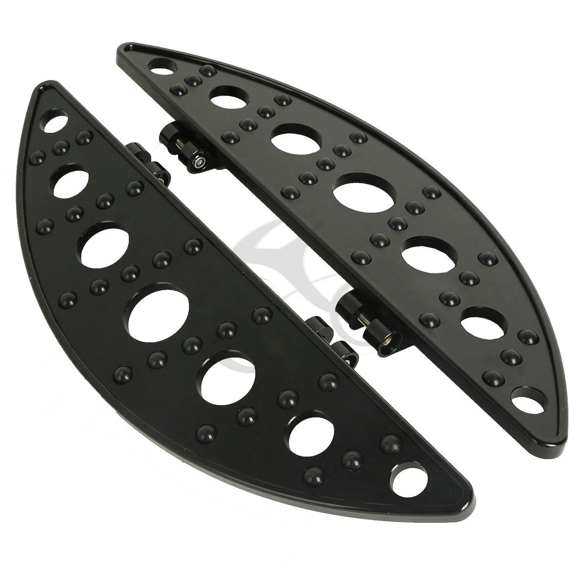 Half-Moon Floorboard Footboards for Harley Touring Street Glide (1986–2024)