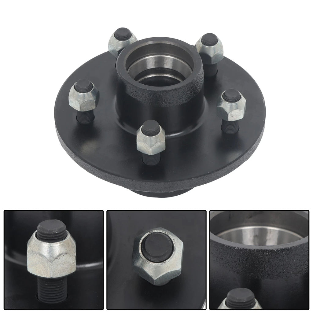 Stub End Unit Trailer Axle for 3500 L15 (5 Lug, 4.5" Idler Hub)