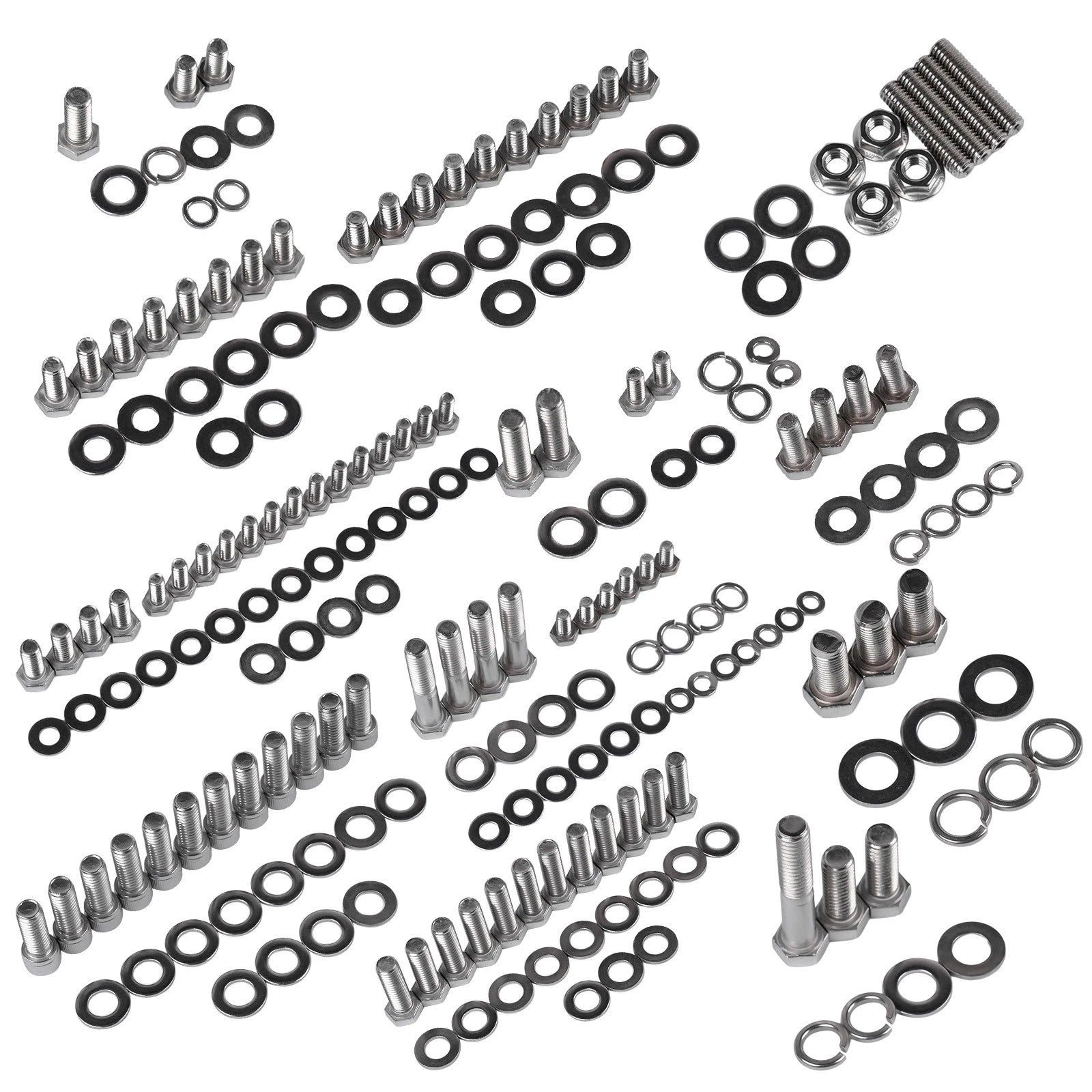 Engine Allen Socket Head Bolts Kit for SBC Chevy 283 (1955-1979)