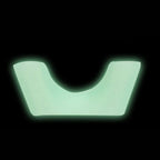 10Pcs Luminous Fishing Rod Rest Bracket Wear Guard Supplies