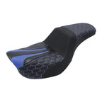 Rider Driver Passenger Seat for Harley Dyna Street Fat Bob FXDF (2006-2017)