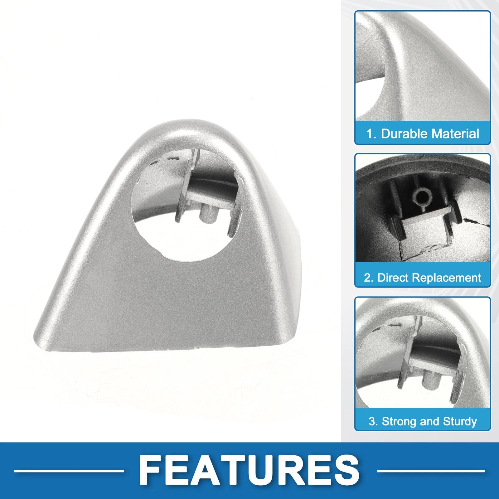Front Left Washer Nozzle Cover Cap No. 61678252745 for BMW X5 (2000–2006)