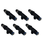 Set of 6 Fuel Injectors for GMC Envoy Chevrolet Buick Rainier (2002–2007)