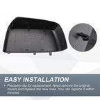 Right Side Rearview Mirror Cover Cap Gloss Black for Chevrolet Colorado (2015–2022)