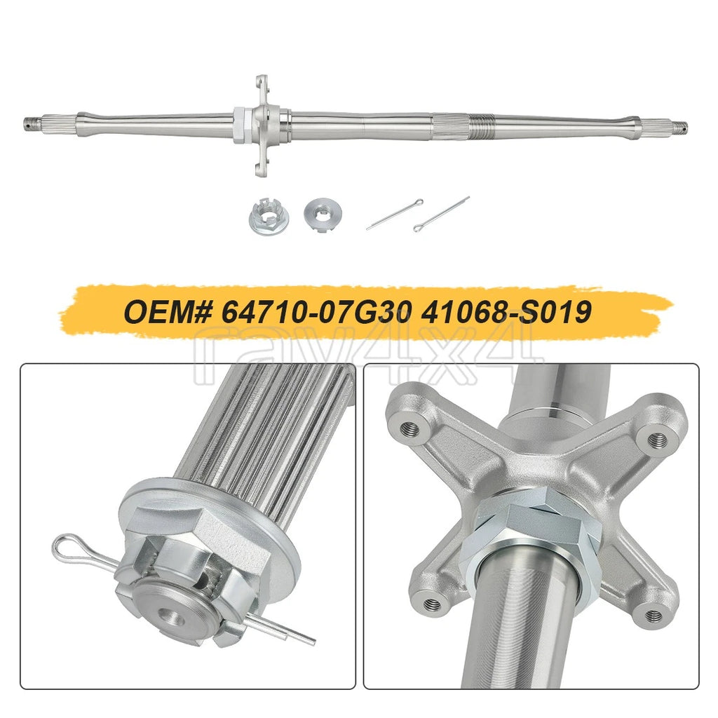 Rear Wheel Axle for Suzuki LT-Z400 Quadsport Z400 (2003–2008) 64710-07G30
