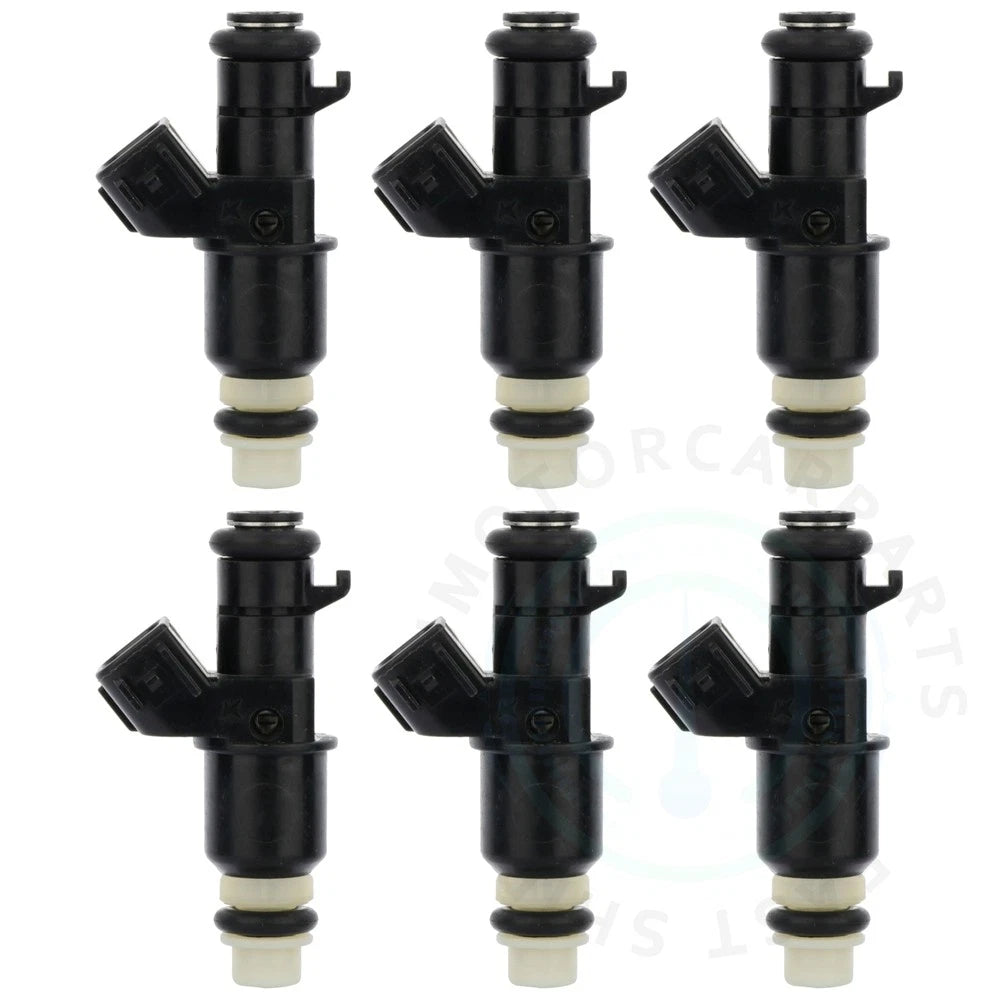 Set of 6 Fuel Injectors for Honda Ridgeline (2006–2011) 3.5L V6