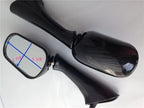 Black Racing Mirrors for Honda CBR 600 F2/F3 (1991–1998) CBR900RR (1993–1996) CBR1000F
