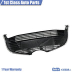 Glossy Black Front Lower Bottom Grille for Toyota Yaris Hatchback (2015–2017)