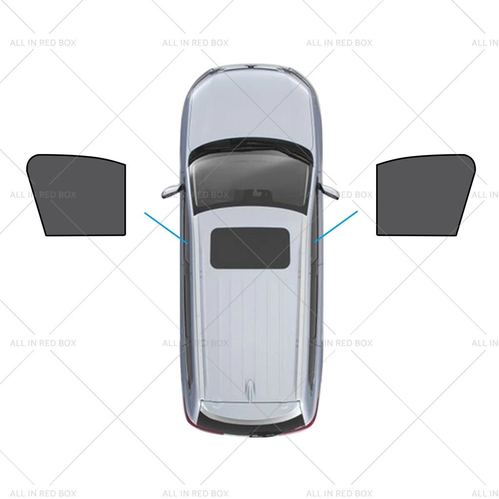 2X Front Magnetic Sun Shades for Mazda CX-3 (2015–Current)