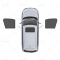 2X Front Magnetic Sun Shades for Mazda CX-3 (2015–Current)