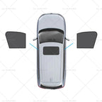 2X Front Magnetic Sun Shades for Mazda CX-3 (2015–Current)
