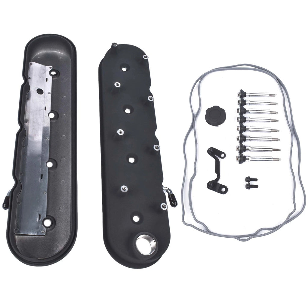 Tall Black Cast Aluminum Valve Covers for LS1 LS2 LS3