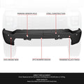 Front Bumper Face Bar for Silverado 2500 3500 HD (2020–2023) w/ Sensor Holes