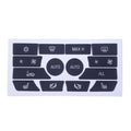 Dash Climate Control Panel Decal Kit for BMW 5 Series (2001-2006)