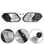 Bumper Fog Lights for Ford Escape (2017–2019) Driver + Passenger Side