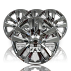 Chrome Wheel Covers Snap On Full Rim Hub Caps for 2013-2018 Nissan Altima 16"