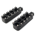 Black CNC Foot Pegs for Harley Dyna Wide Glide FXDWG FXDB FXDL FXDF (2006–2017)