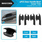 Matte Black Exterior Door Handle Cover Trim for Isuzu D-Max (2021–2022)