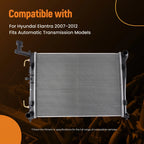 Coolant Radiator for Hyundai Elantra (2007–2012) 253102H050 3928 CU2928