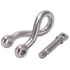 Twisted Clevis Anchor Shackle 316 Stainless Steel for Marine Use