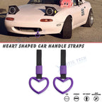 Tsurikawa Handle Ring Heart for Purple Toyota Tundra (2007–2021)