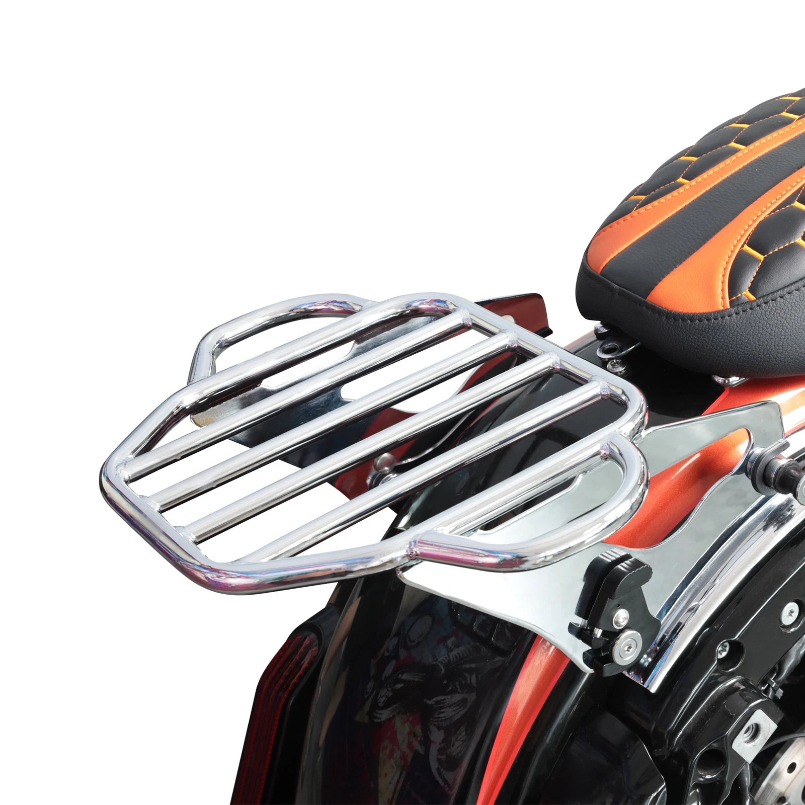 2X Up Mounting Luggage Rack for Harley Street Glide Road Glide (2009–2025)