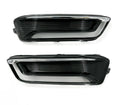Front Driving Fog Light Lamp Bezels Covers Left Right for Chevy Impala (2014–2019)