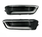 Front Driving Fog Light Lamp Bezels Covers Left Right for Chevy Impala (2014–2019)
