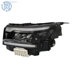LED Driver Side Headlight for Nissan Frontier (2022-2024) Black Clear DRL