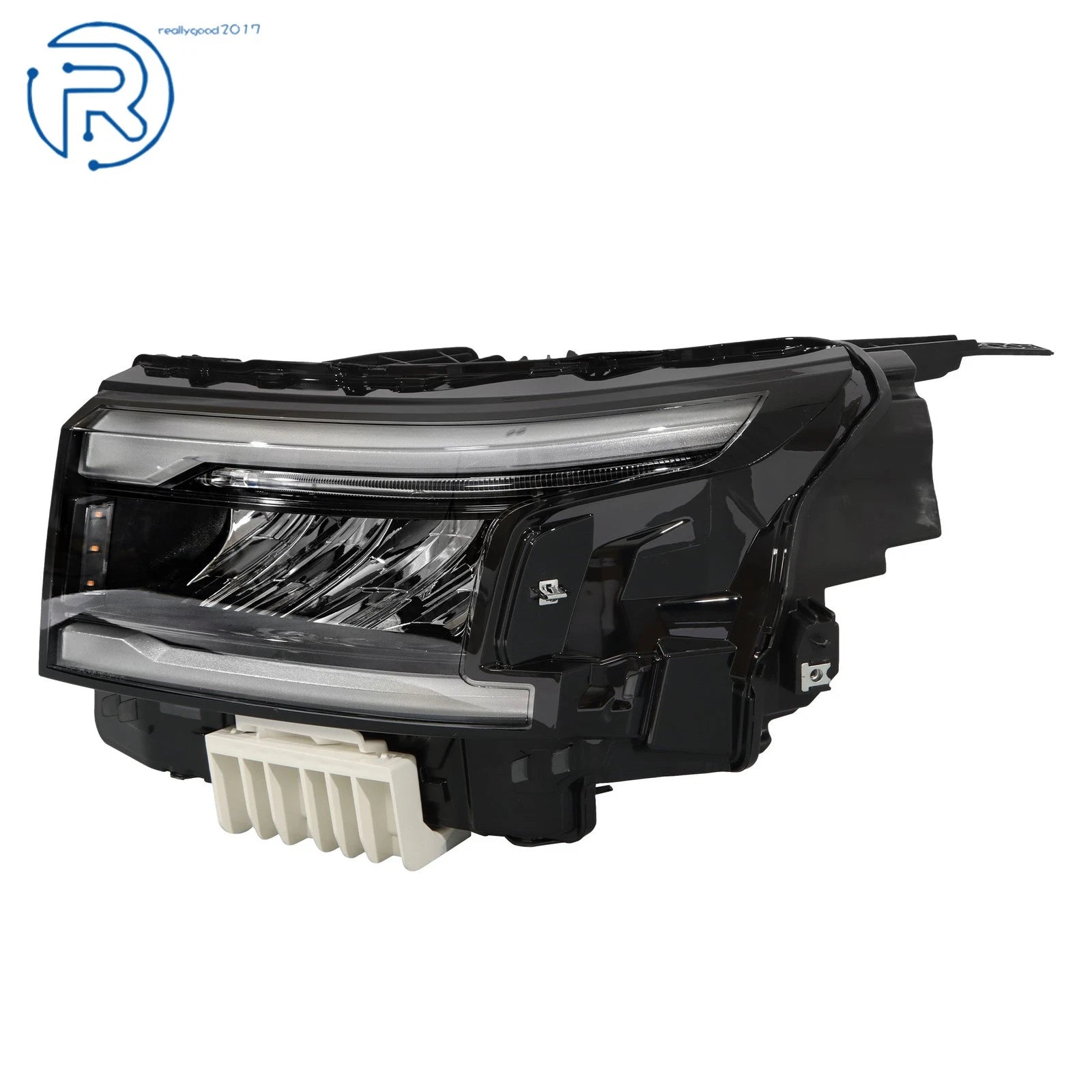 LED Driver Side Headlight for Nissan Frontier (2022-2024) Black Clear DRL