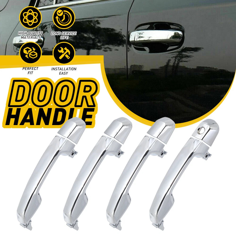 Chrome Outside Door Handle for Toyota 4Runner (2010–2018)
