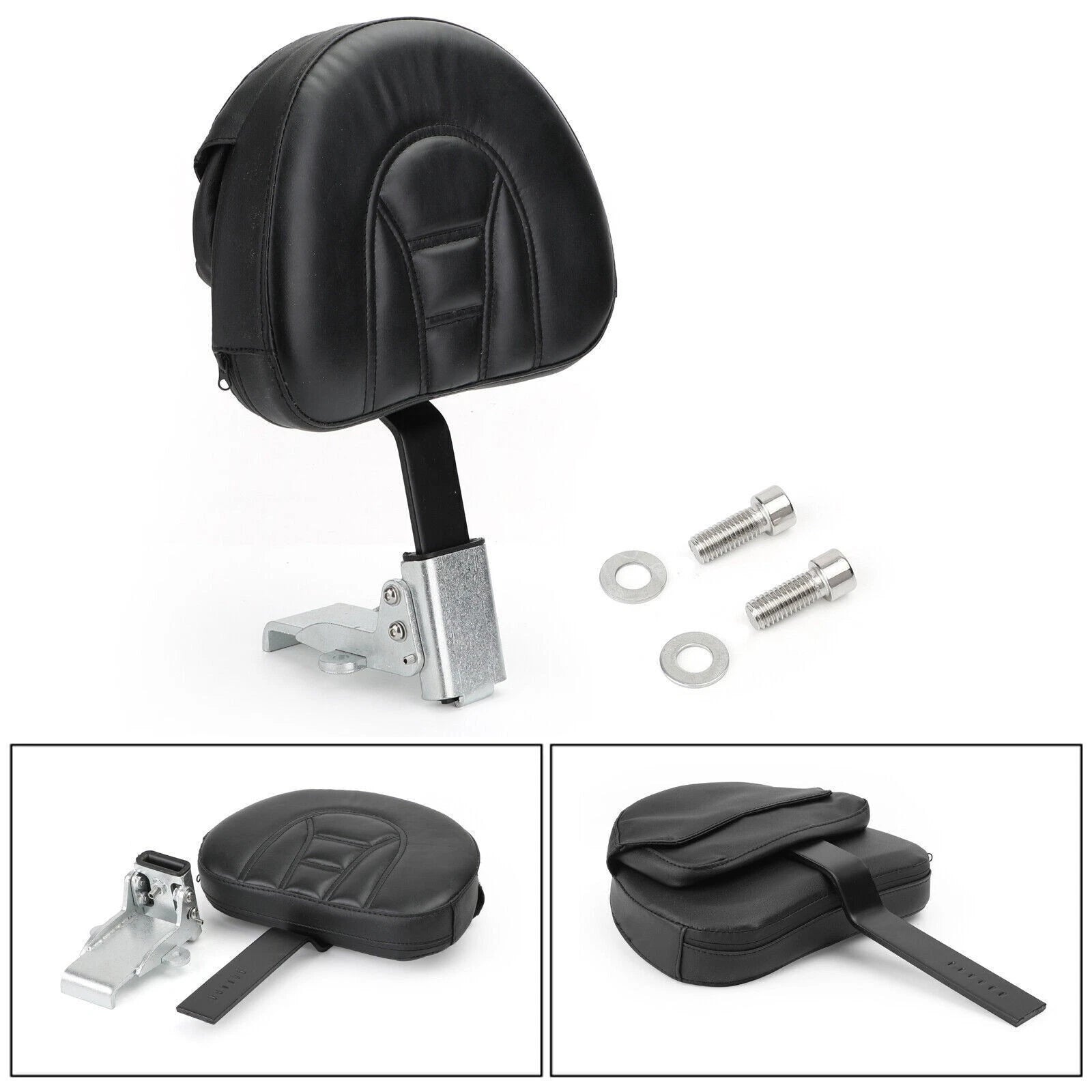 Driver Backrest for Victory High Ball XL 883 Sportster (2010–2019) Black