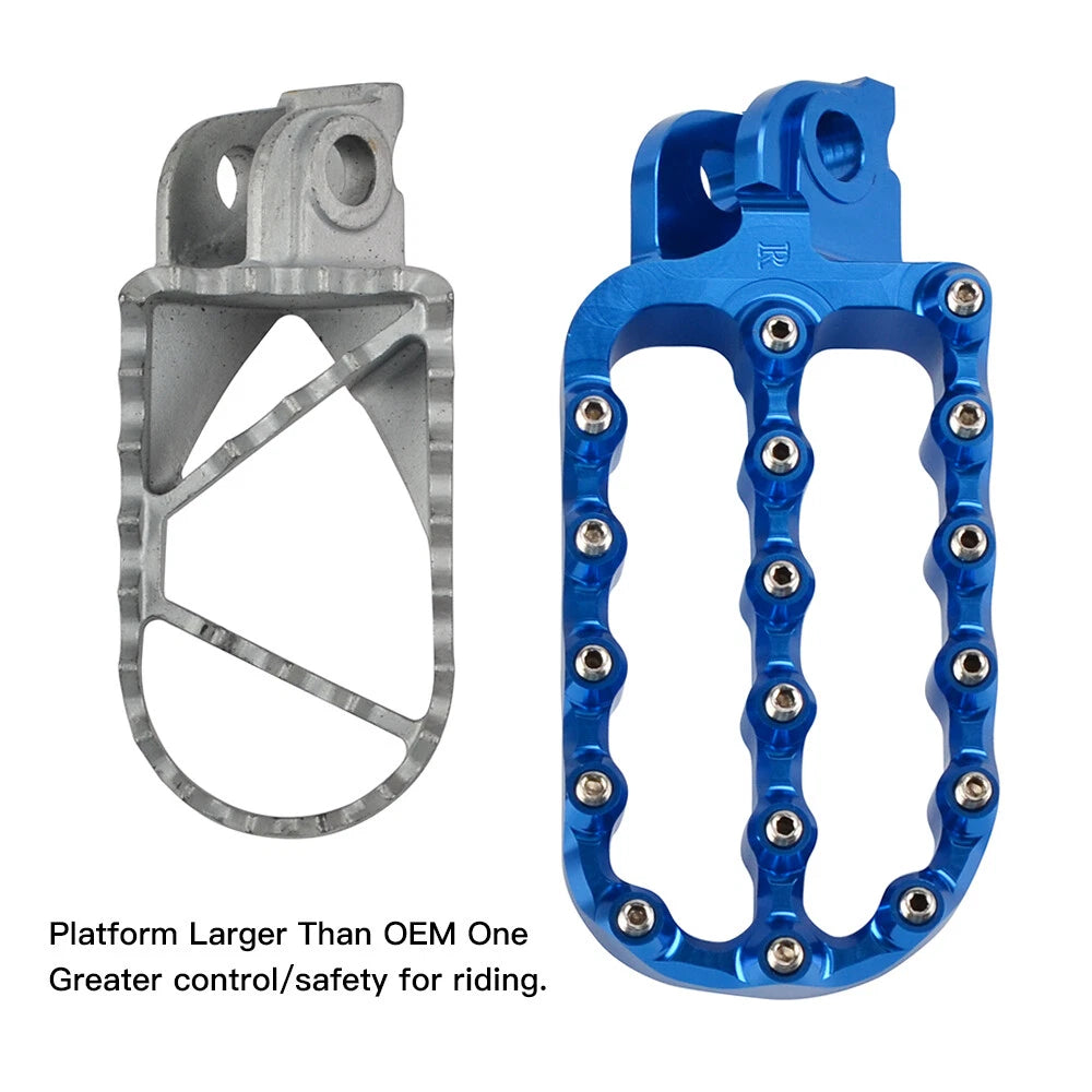 Forged Footpegs Pedals for Husqvarna 701 Enduro/Supermoto (2016–2023)