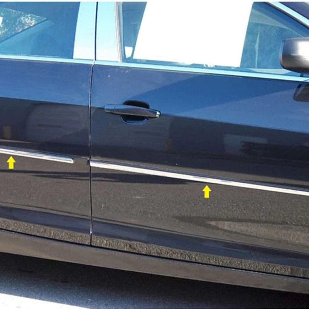 Molding Insert Chrome 4pc Luxury FX for 2013–2015 Chevy Malibu (Left Right)