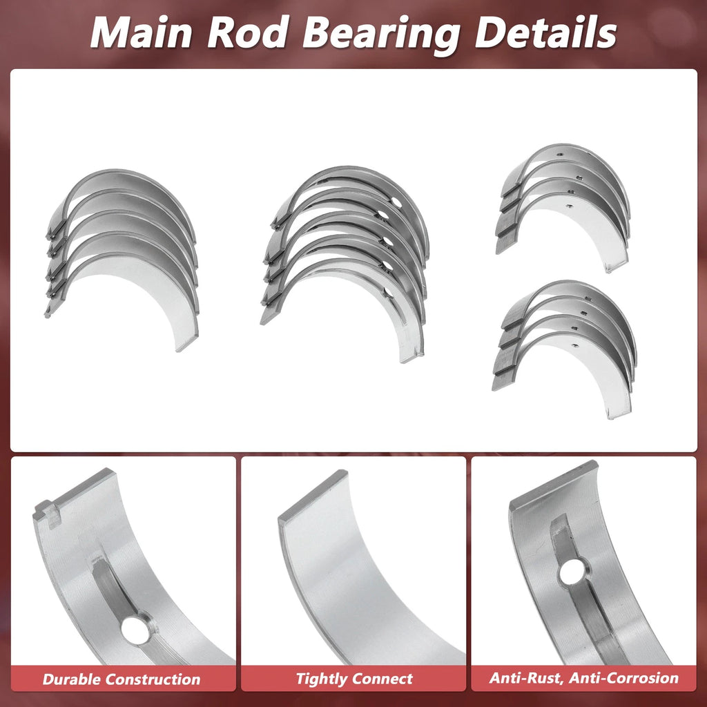 Main Bearing and Connecting Rod Bearing Kit No. 210-25100 for Hyundai Tucson (2016–2023)