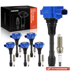 Set of 6 Ignition Coils & 6 Iridium Spark Plugs for Nissan Altima 