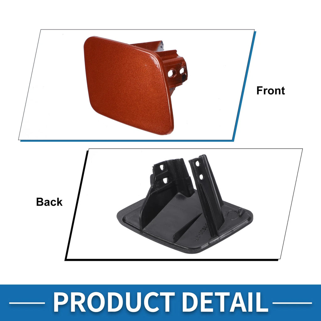 Bumper Headlight Washer Nozzle Cover Cap for BMW 1 Series (2012–2019) Red