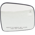 Heated Mirror Glass for Jeep Grand Cherokee (2011–2022) Right Side with BSD