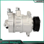 A/C Compressor w/Clutch for Audi Q5 Q7 A4 A6 A7 (2013–2020) 1.8L 2.0L