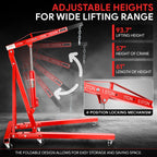 2 Ton Engine Motor Hoist Leveler for Cherry Picker Shop Crane Lift