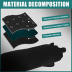 Dashboard Cover for Honda Civic (2020–2023) - Black Polyester Non-slip Mat