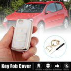 3 Button Remote Control Key Fob Case for Volkswagen Jetta Eos (2006–2014)