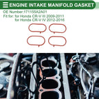 Engine Intake Manifold Gasket for Honda CR-V III (2009-2011)