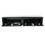 Topsider Truck Box for (88"x16"x13", Black, Aluminum)