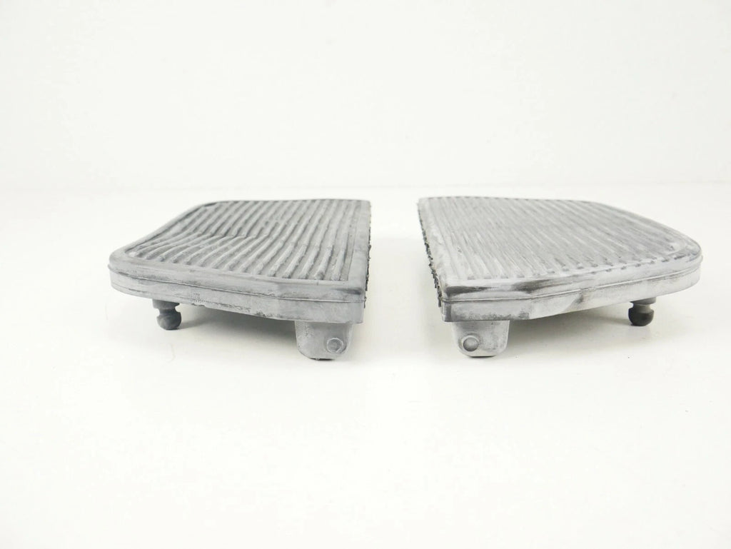 Black Rubber Passenger Floorboard Inserts for Harley Davidson Touring (1997–2021)