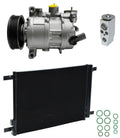 AC Compressor Kit With Condenser Replacement for Volkswagen Golf R (2015–2015)